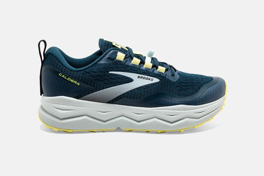 Caldera 5 Trail Brooks Running Shoes NZ Womens - Navy - DLPXKQ-851